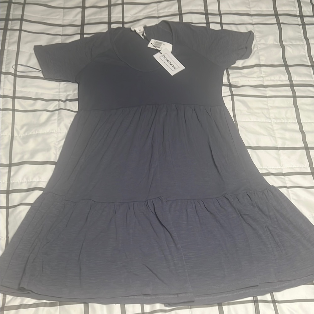 For The Republic Gary-Blue Dress